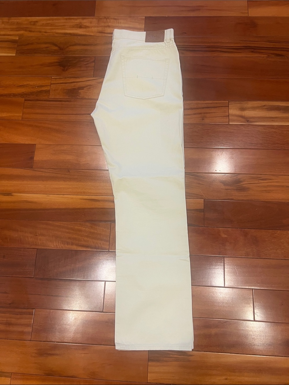Ralph Lauren Cream Men’s Authentic Dungarees Straight -Leg Pants NWOT